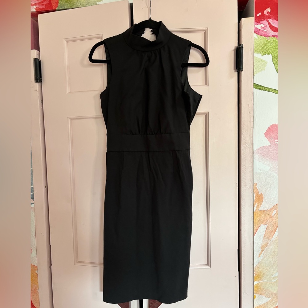 Club Monaco Black Midi Dress